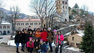 4-day visit to the Spanish, French and Andorran Pyrenees, as part of the class 